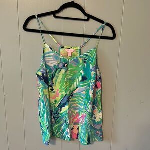 Lilly Pulitzer Silk Cami Size Medium